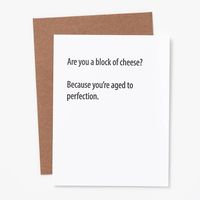 Aged To Perfection Birthday Card