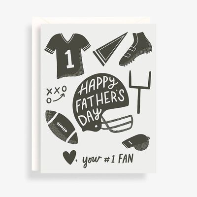 Number One Fan Father's Day Card