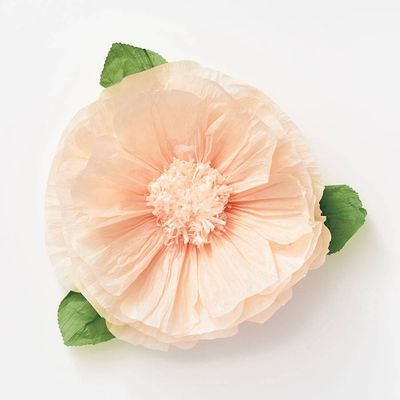 Oversized Blush Paper Flower