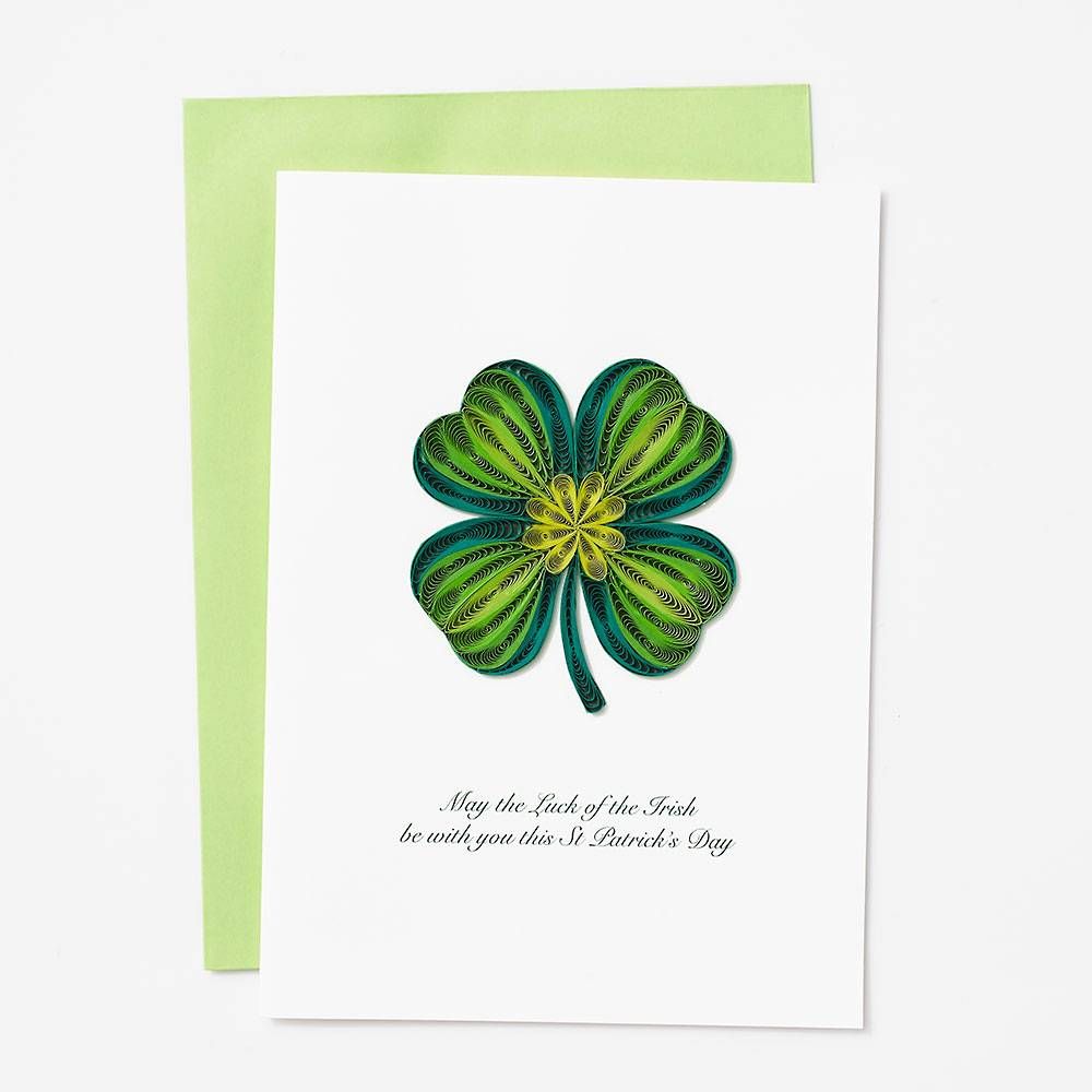 Clover St. Patrick's Day Card