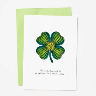 Clover St. Patrick's Day Card