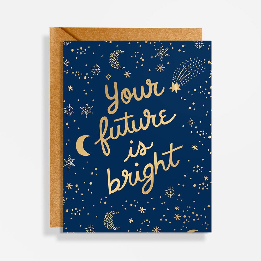 Bright Future Graduation Card