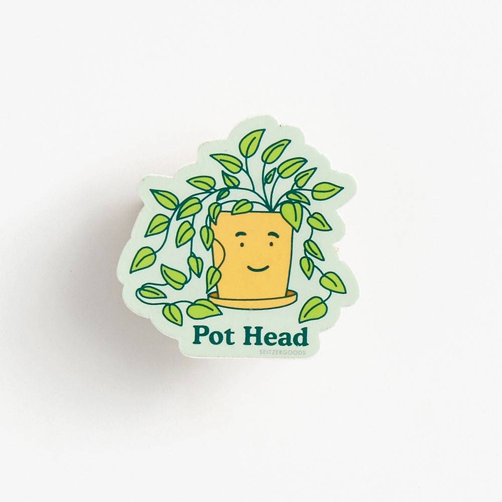 Pot Head Sticker