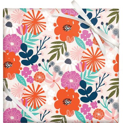 Spring Floral Wrapping Paper
