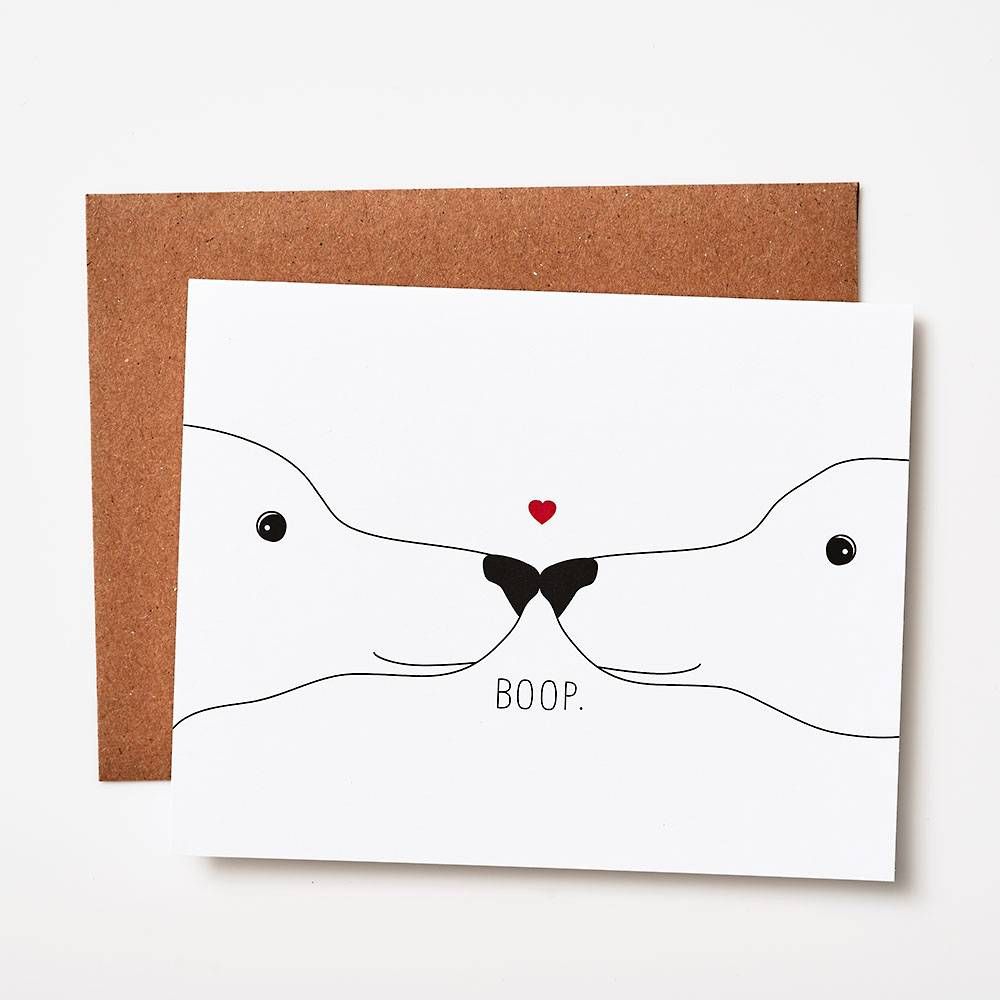 Boop Nose Card