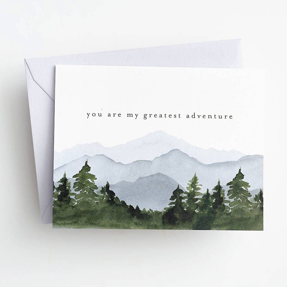 Greatest Adventure Anniversary Card