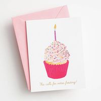 Extra Frosting Birthday Card