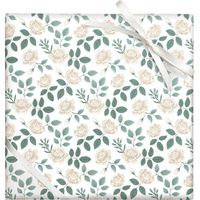 Rose Nuptials Wrapping Paper