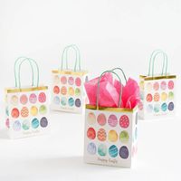 Watercolor Easter Egg Treat Bags