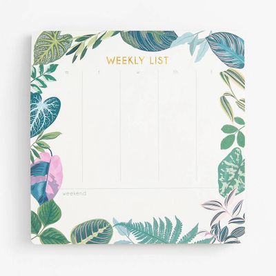 Leafy Greens Oversized Weekly Pad
