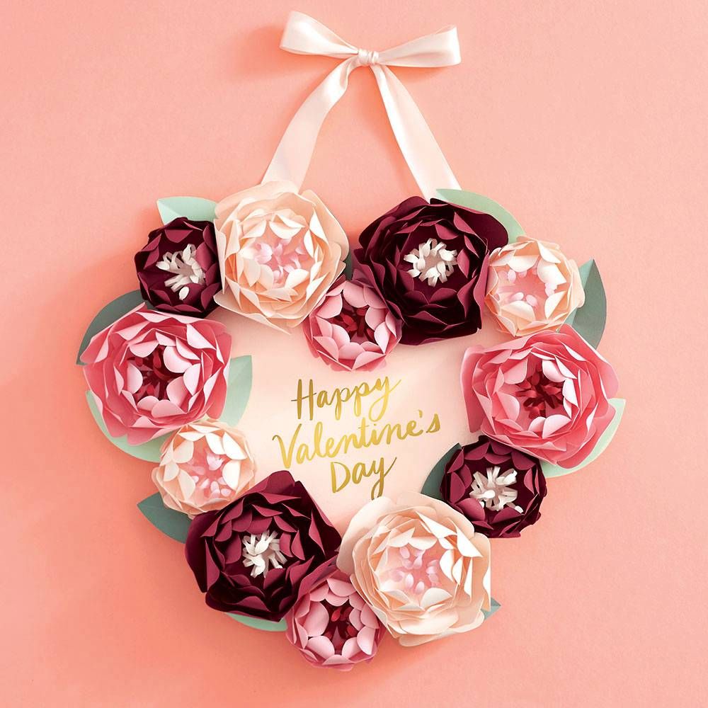 Valentine's Day Heart Wreath Kit