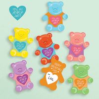 Gummy Bear Valentine Card Kit