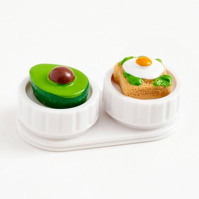 Avocado Toast Contact Lens Case