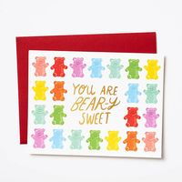 Beary Sweet Valentine Card