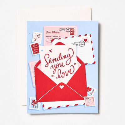 Sending You Love Valentine Card