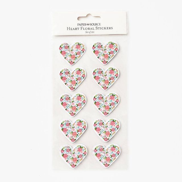 Paper Source Rhinestone Heart Stickers