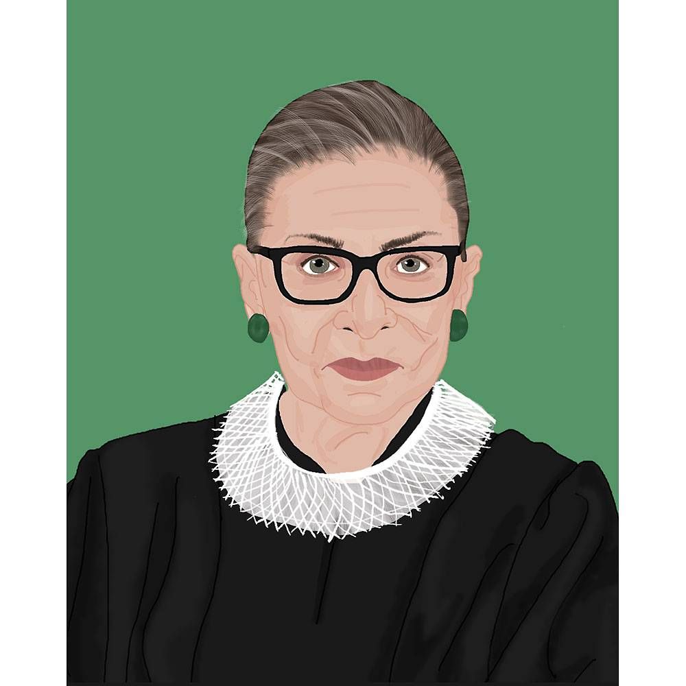 RBG Art Print