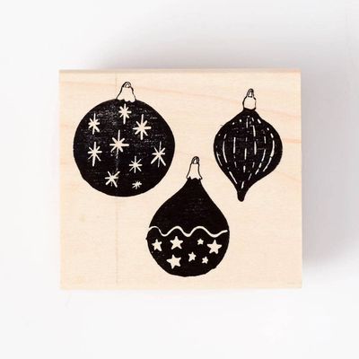 Christmas Ornaments Stamp
