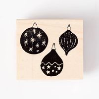 Christmas Ornaments Stamp