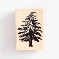 Fir Christmas Tree Stamp