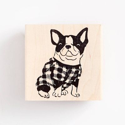 French Bulldog Sweater Stamp