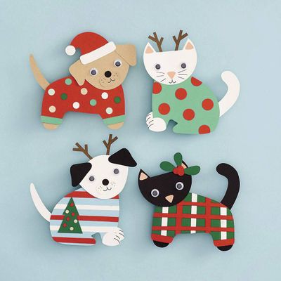 Holiday PJ Dogs and Cats Kit