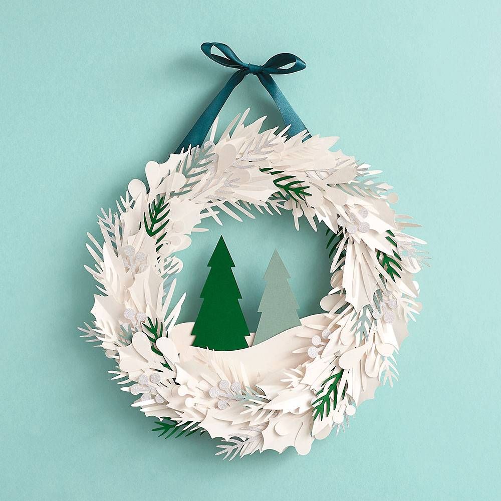 Winter Tree Wreath Kit