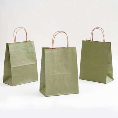Metallic Green Medium Bags