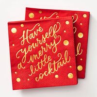 Merry Little Cocktail Napkins