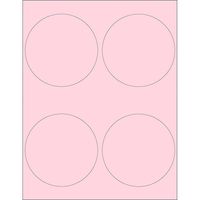 Blossom 4" Round Printable Labels