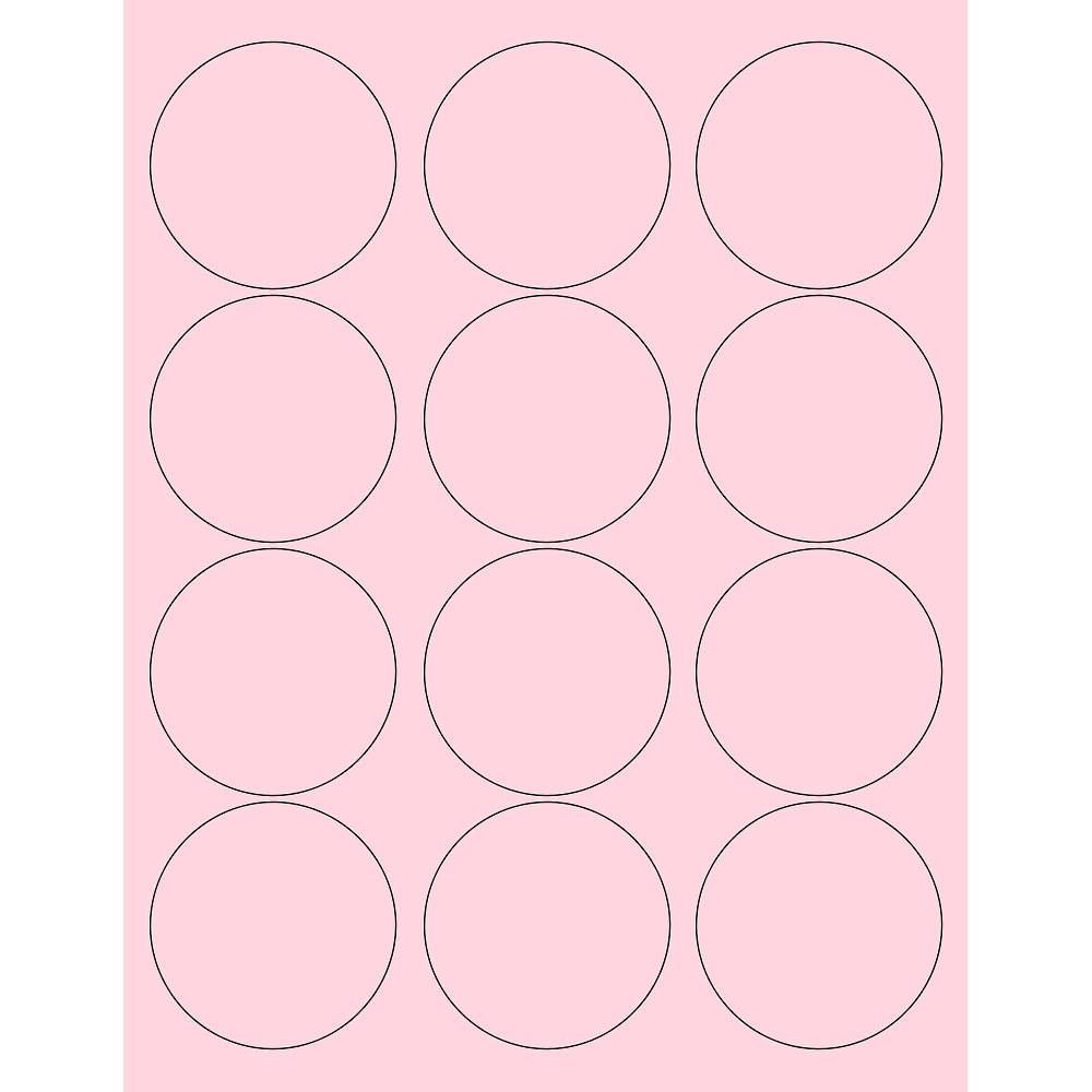 Blossom 2.5" Round Printable Labels