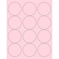 Blossom 2.5" Round Printable Labels