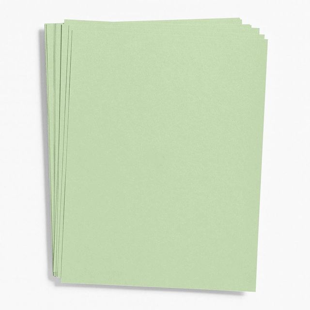 Pure White Card Stock 8.5 x 11