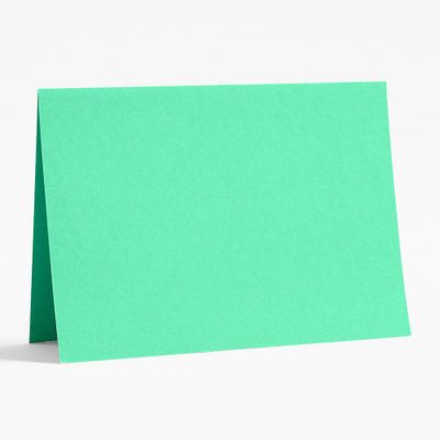 A7 Jade Folded Cards