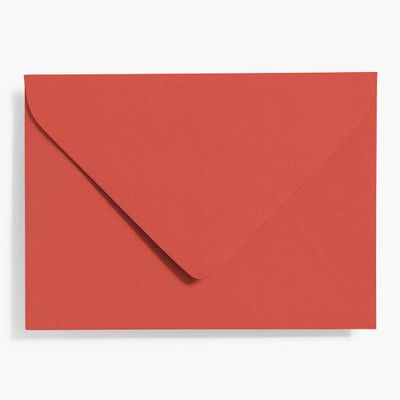 A7 Poinsettia Envelopes