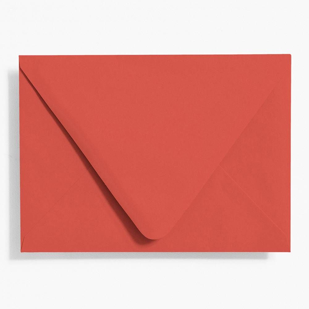 A6 Poinsettia Envelopes