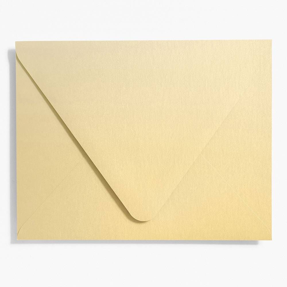 Shimmer Gold Presentation Envelopes