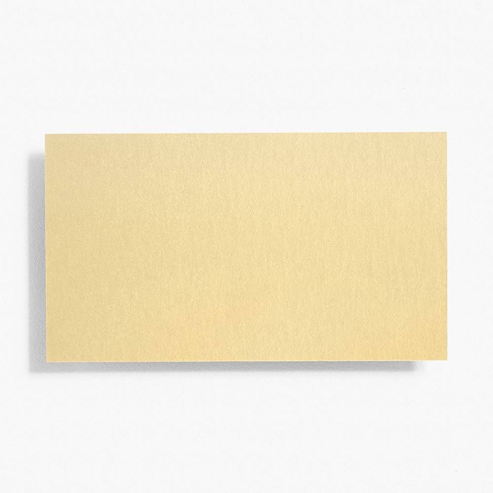 Shimmer Gold Business Cards