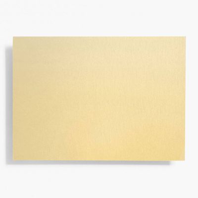 A6 Shimmer Gold Note Cards