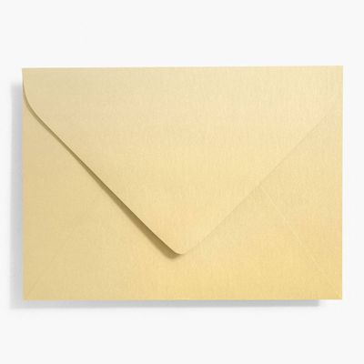 A7 Shimmer Gold Envelopes