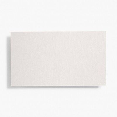 Shimmer Silver Business Cards