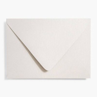 4 Bar Shimmer Silver Envelopes