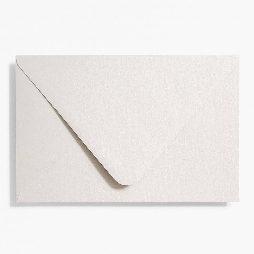 A9 Shimmer Silver Envelopes