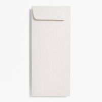 #10 Open End Shimmer Silver Envelopes