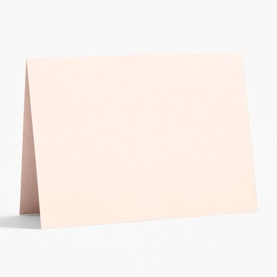 A6 Luxe Blush Folded Cards