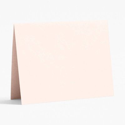 A2 Luxe Blush Folded Cards