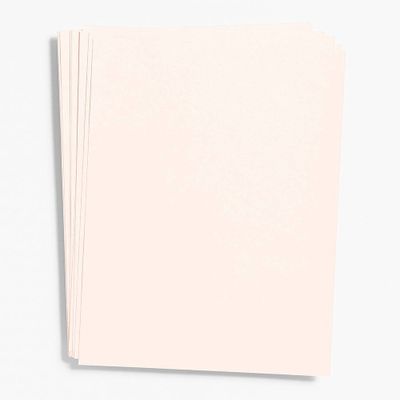 Luxe Blush Paper 8.5" x 11"