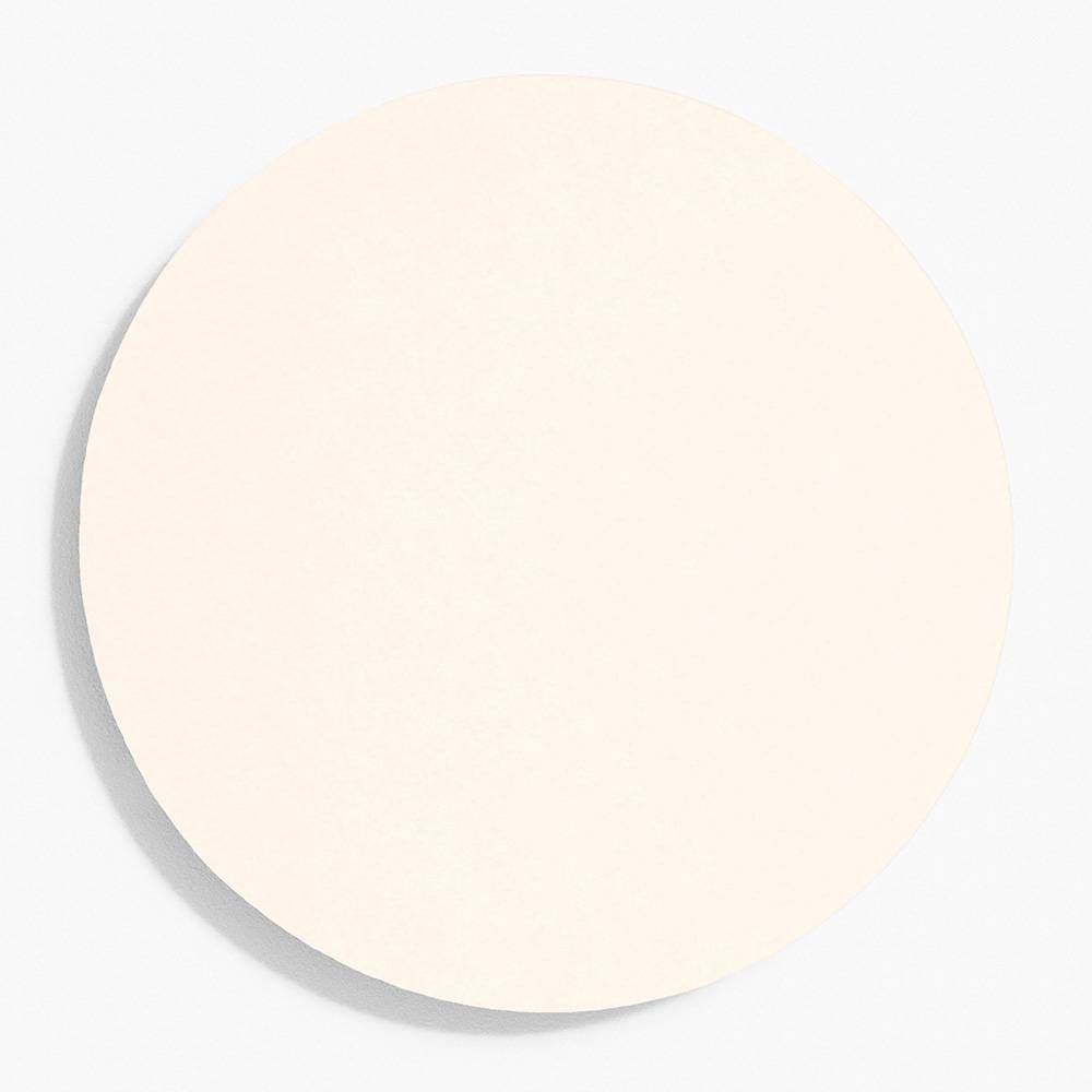 5.5" Luxe Cream Circle Cards