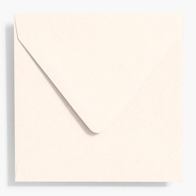 5.75" Square Luxe Cream Envelopes