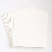 Luxe White Diagonal Folder